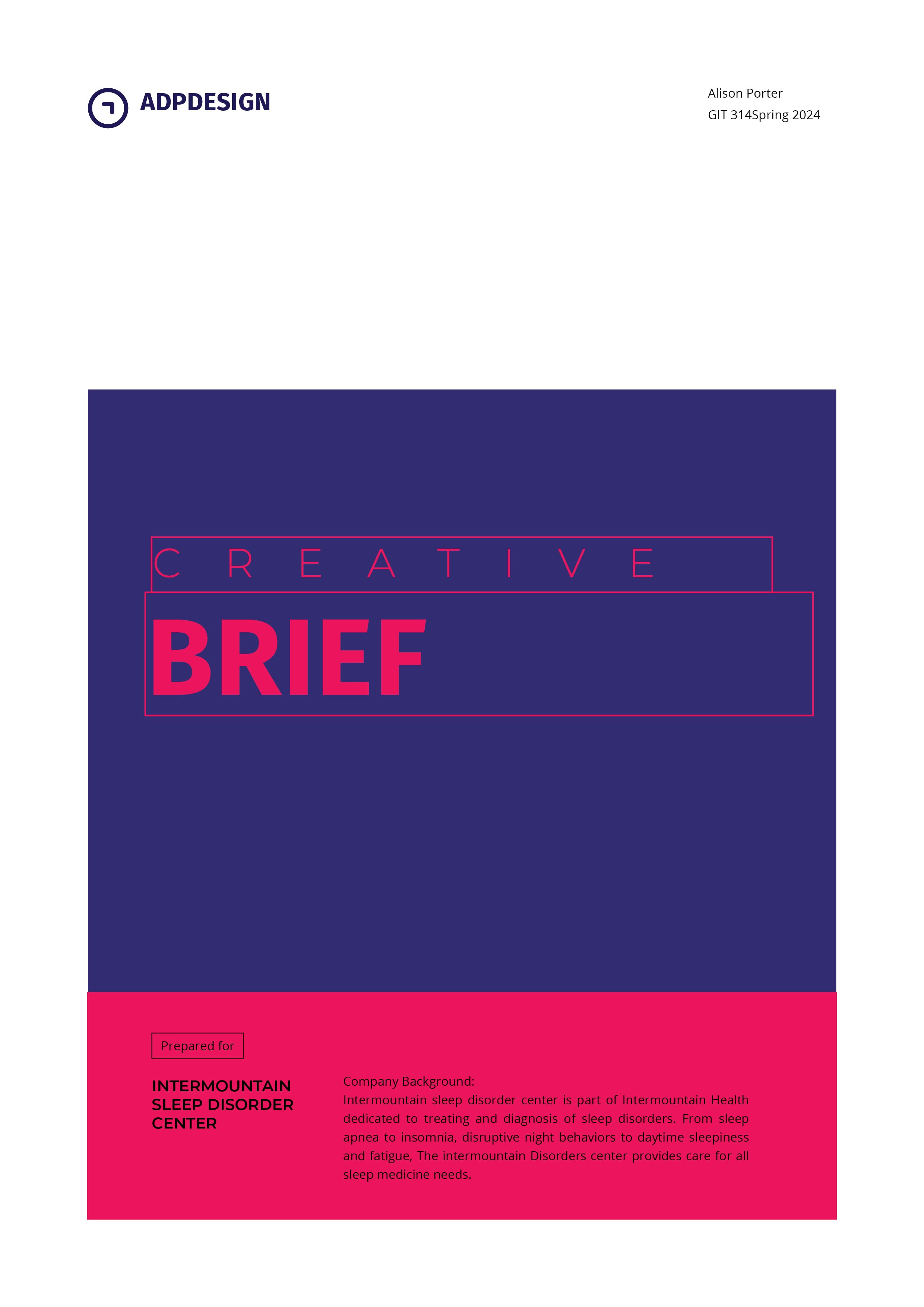 creative brief